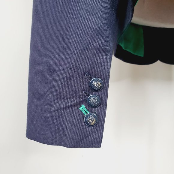 GAP Blazer Academy Preppy Classic Navy 10 - Picture 6 of 12